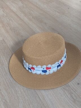 PANAMA FLAG Straw Hat